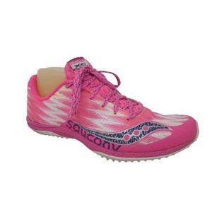 Saucony Kilkenny XC Track Running Sneakers Womens 9 Pink White